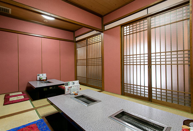 掘りごたつ個室